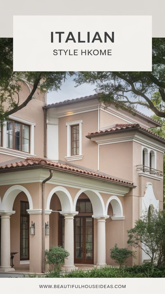 17+ Italian House Exterior Tuscan Style Dream Homes: A Guide to Timeless Elegance and Southern Charm