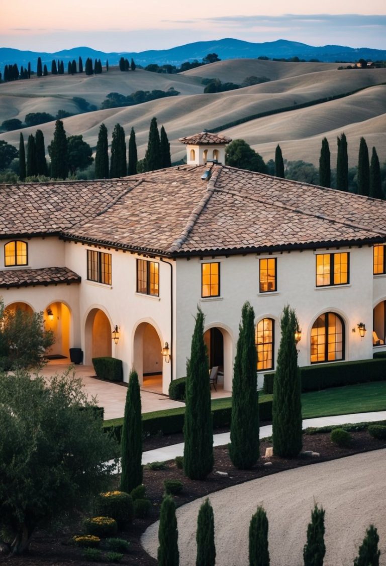11 Classic Tuscan House Exteriors with a Modern Touch: Blending Tradition and Contemporary Design 22 Tuscan House Exterior