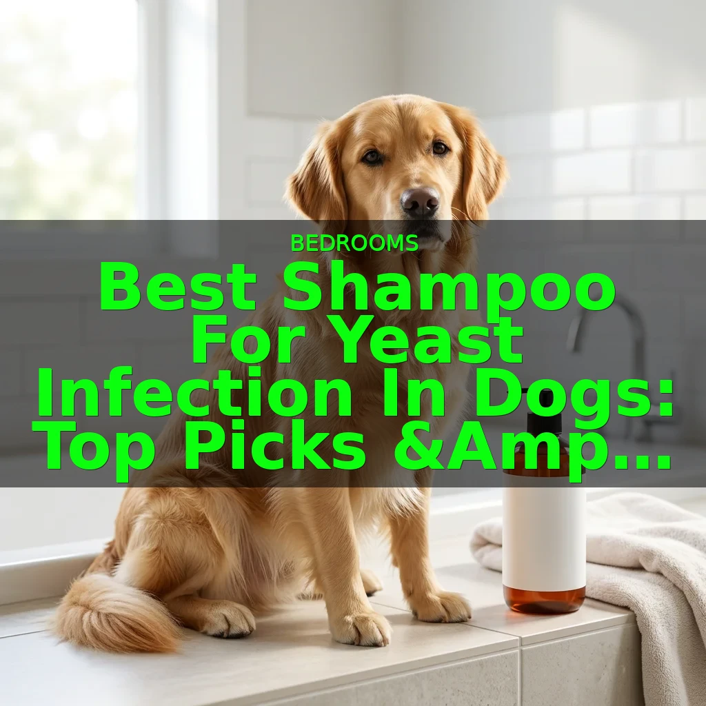 Best Shampoo for Yeast Infection in Dogs: Top Picks & Tips 4 Best Shampoo for Yeast Infection in Dogs: Top Picks & Tips