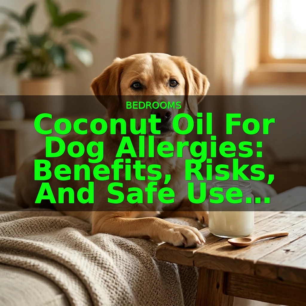 Coconut Oil for Dog Allergies: Benefits, Risks, and Safe Use Guide 2 Coconut Oil for Dog Allergies: Benefits, Risks, and Safe Use Guide
