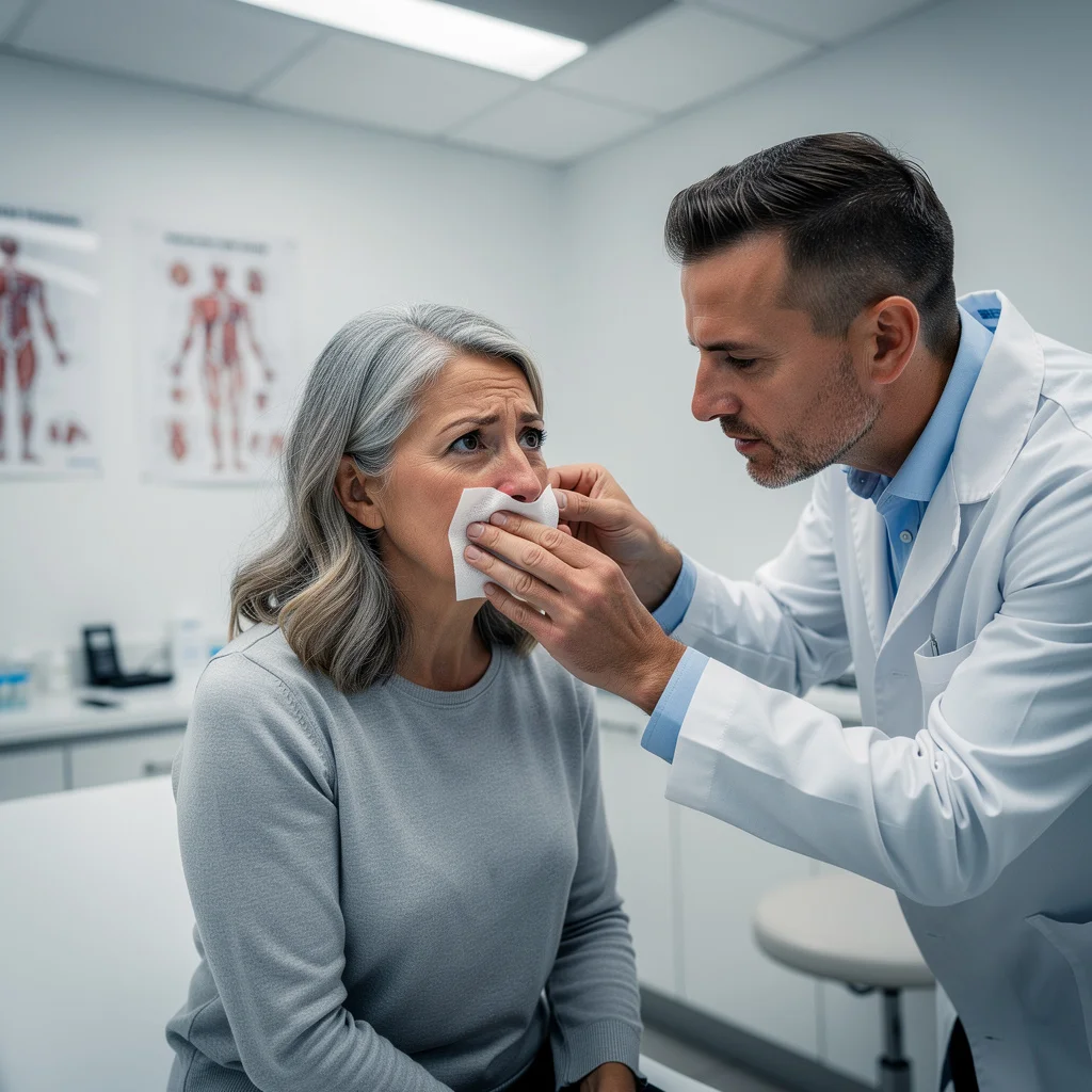 Is nasal arteritis serious and is benign neglect a safe approach?