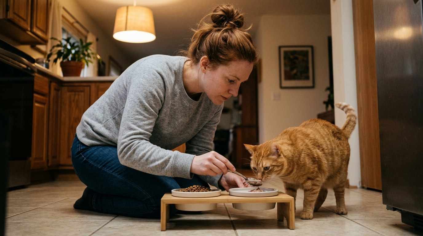 How Should I Introduce Wet Food to a Dry-Food Cat?
