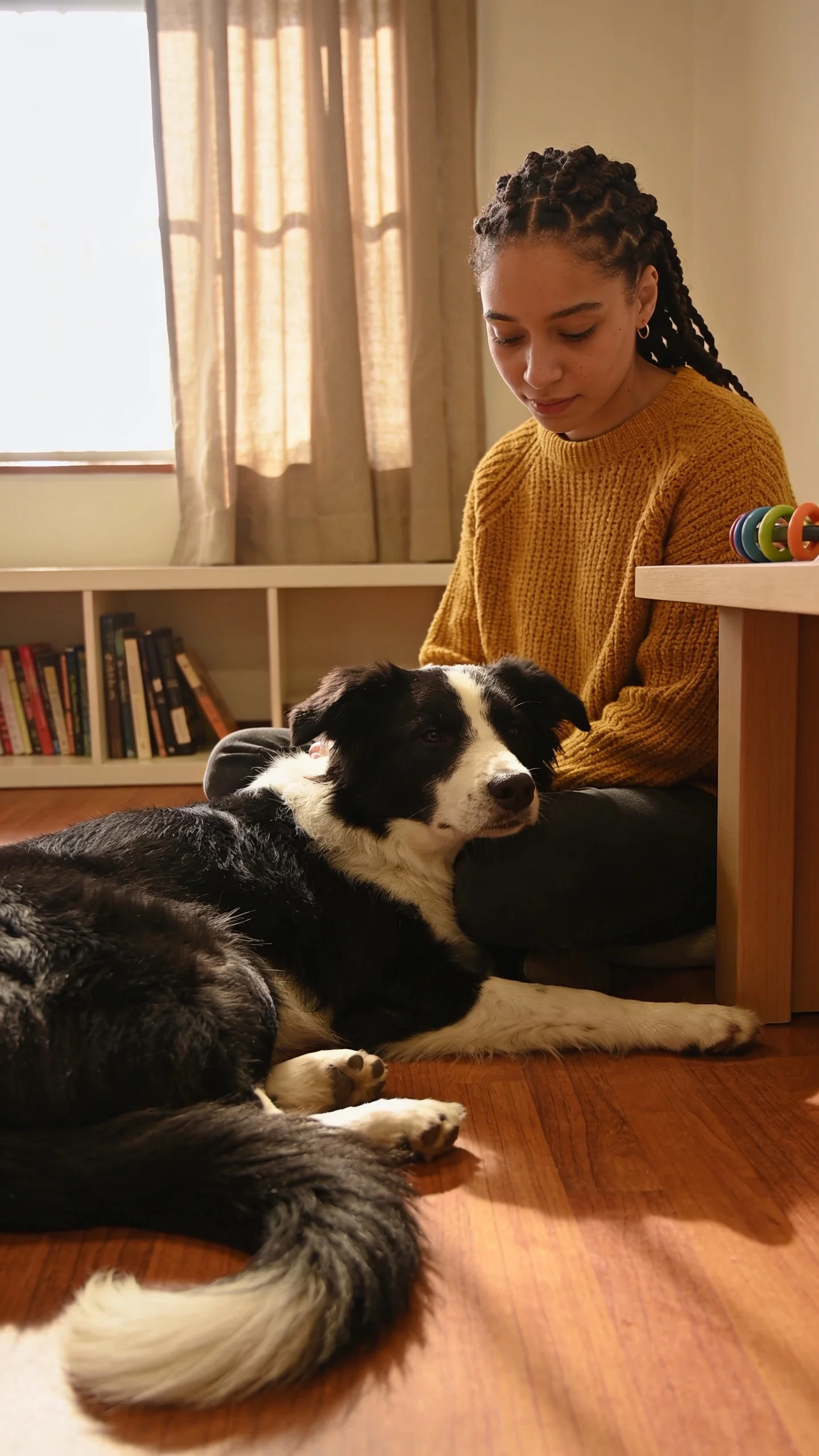 How Dogs Offer Comfort Without Words During Touch Therapy 3 What nonverbal signals do dogs use to comfort people?